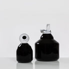 “Embrace” Large Black Glass Cremation Urn - Modern Memorials