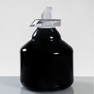 “Embrace” Large Black Glass Cremation Urn - Modern Memorials